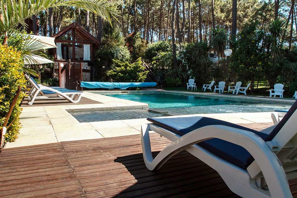 Cabanas Del Bosque Balneario Mar Azul Kültér fotó