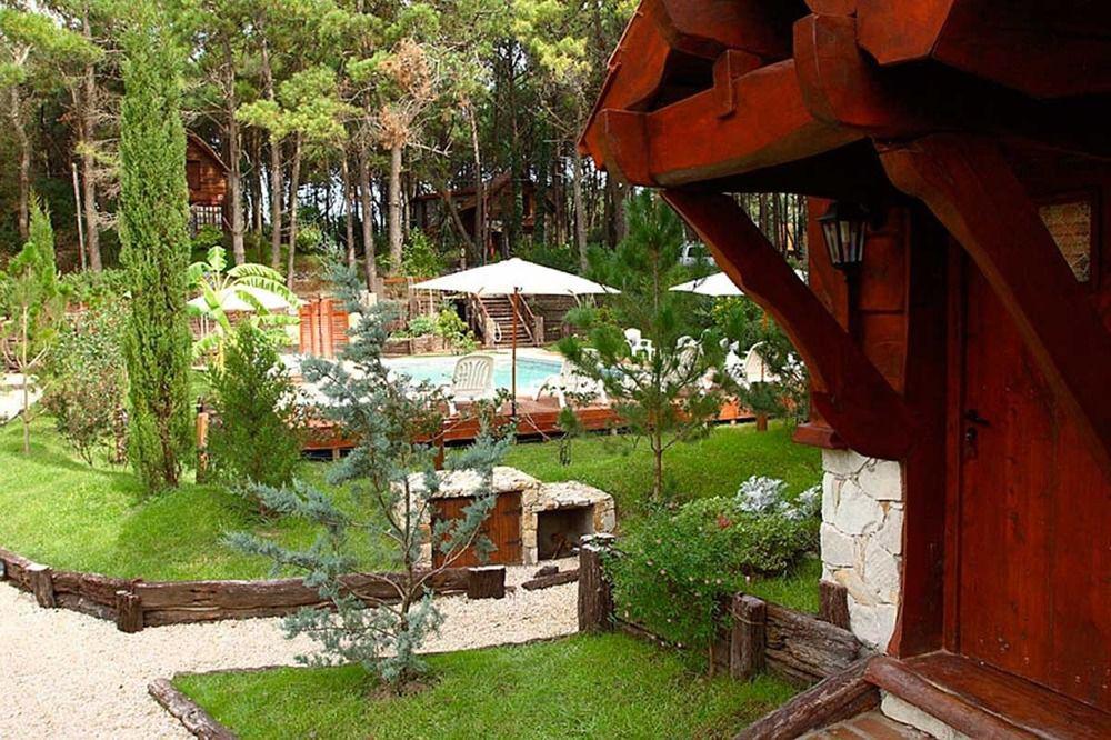 Cabanas Del Bosque Balneario Mar Azul Kültér fotó