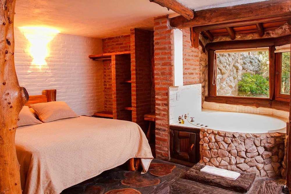 Cabanas Del Bosque Balneario Mar Azul Kültér fotó